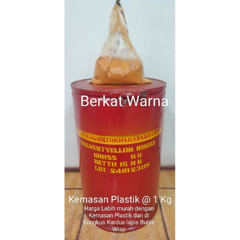 

Pewarna Minyak Solvent Yellow 101602 Coloursea Powder