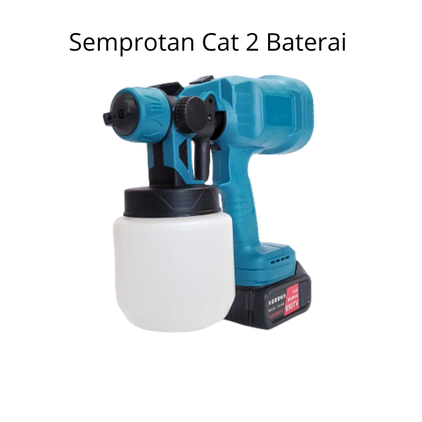 Semprot Cat Minyak 800 ml Spray Gun Baterai 21V