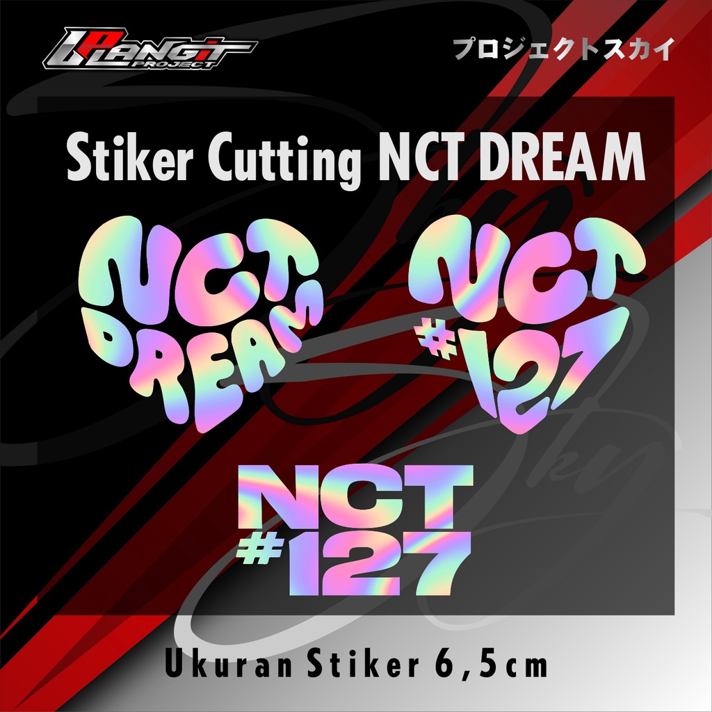 

Stiker NCT DREAM, NCT 127 Cutting stiker