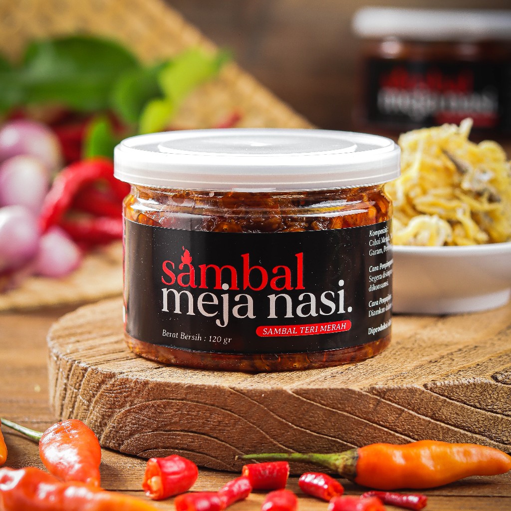 

Sambal Meja Nasi - Sambal Teri Merah