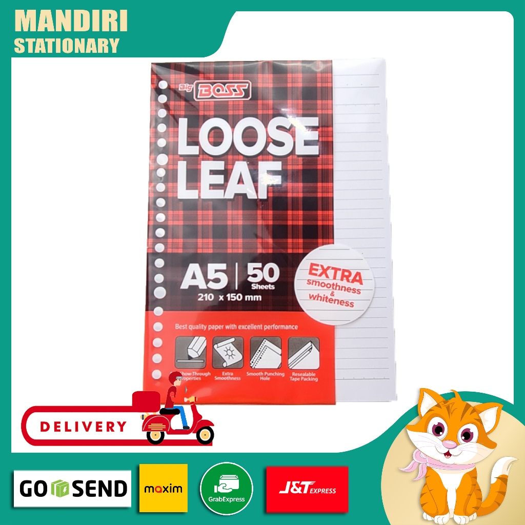 

Loose Leaf A5 Isi 50 Lembar & 100 Lembar