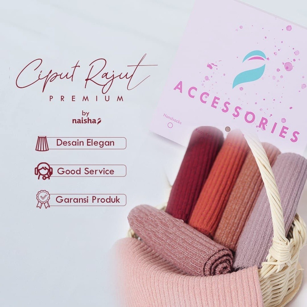 Ciput Rajut Premium by naisha | ciput hijaber | ciput kerudung wanita | ciput rajut muslimah
