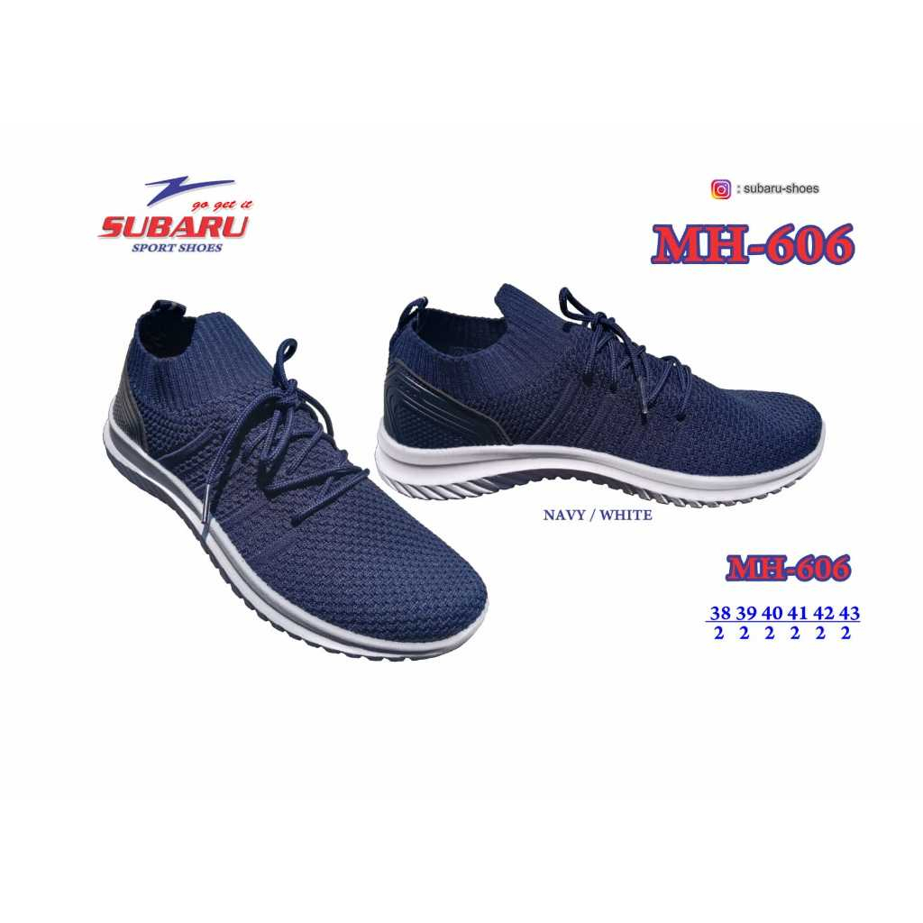 Sepatu sneakers subaru model MH - 606