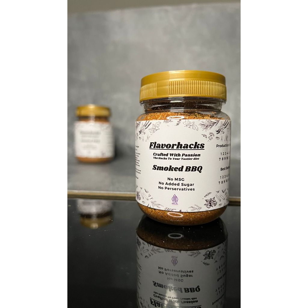 

Flavorhacks Smoked BBQ Bumbu Marinasi Daging Diet Enak Tanpa MSG