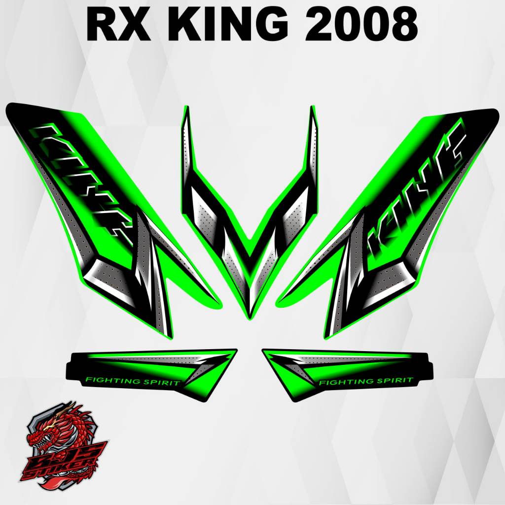 Striping rx king - setiker stiker sticker list variasi RX KING 2008