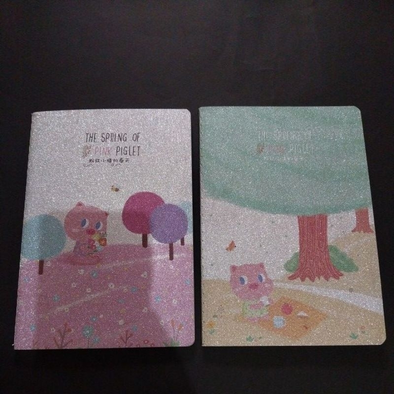 

(1 pcs) Diary Glitter The Spring