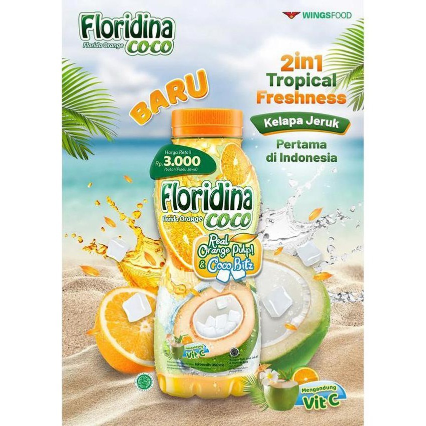 

Floridina Coco Orange 350 ml