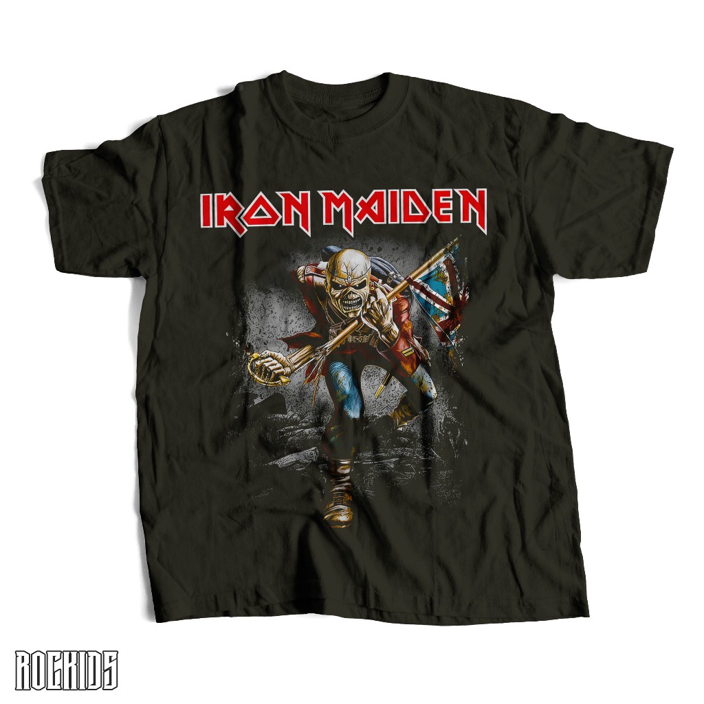 ROCKIDS - IRON MAIDEN - TSHIRT - TEES - KIDSWEAR - KAOS BAND - KAOS BAND IRON MAIDEN - KAOS IRON MAI