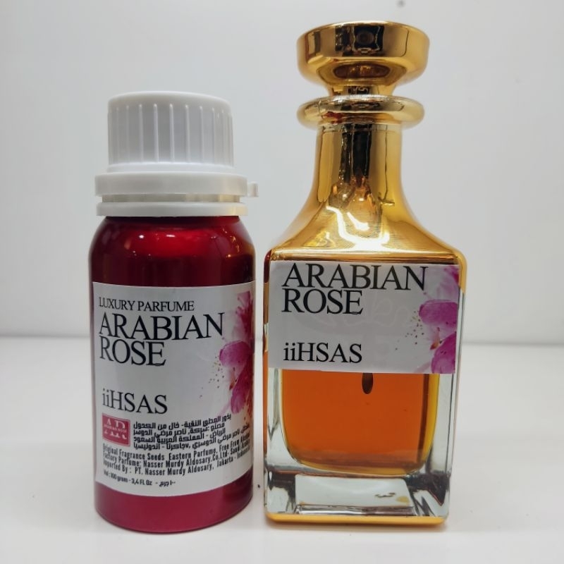 ihsas 100ml / arabian rose/ parfum sholat/ bibit parfum arab