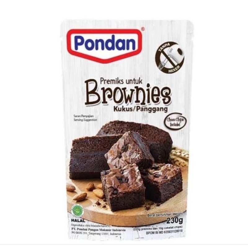 

❤ B6161 ❤ PONDAN Brownies Kukus 230g