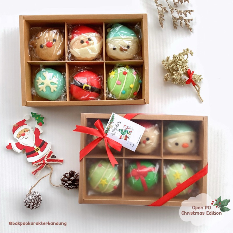 

bakpao karakter natal custom pao natal by GG PAO