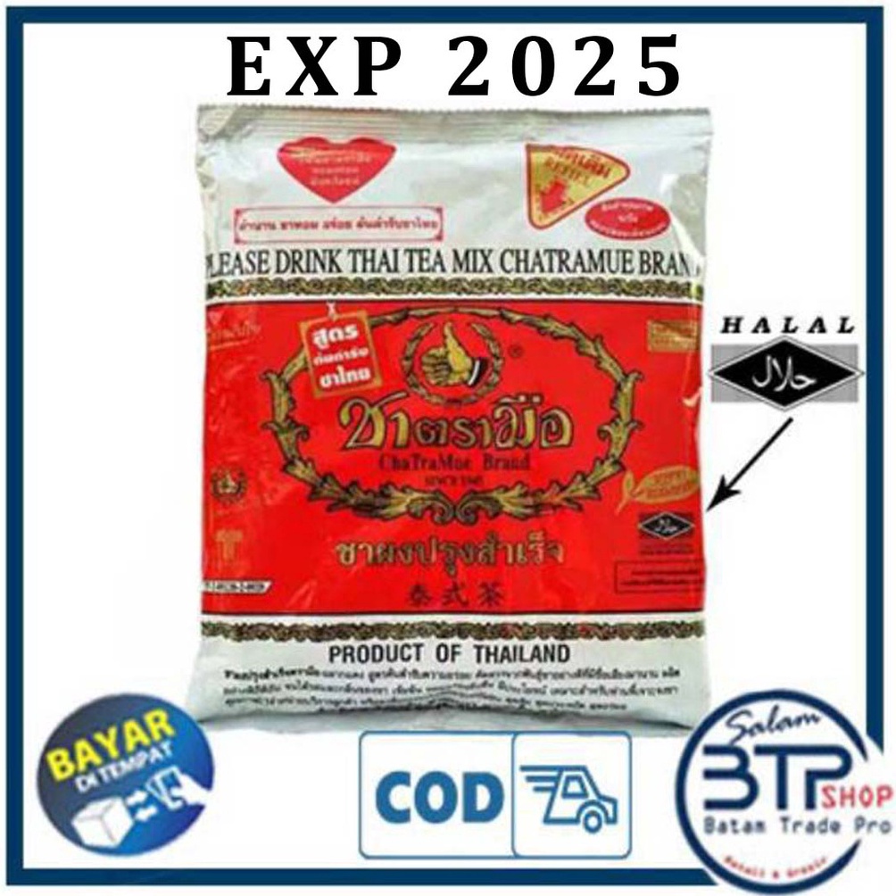 

[♧B43@] BTP THAI TEA MIX CHATRAMUE BRAND 400grams [162]