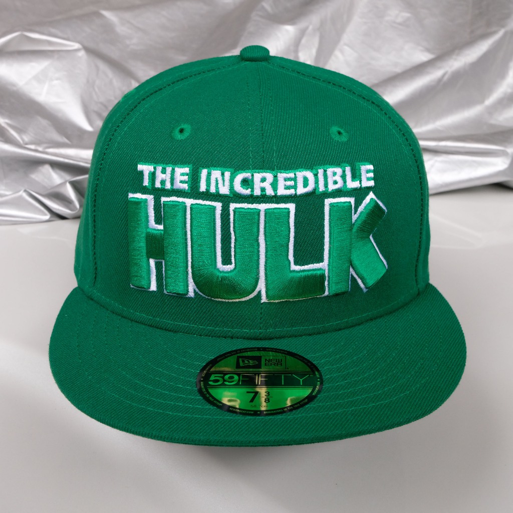 Topi New Era Original The Incredible Hulk Green 59Fifty 7⅜