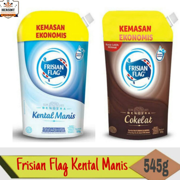 

R3@dy Br0 FRISIAN FLAG Kental Manis 545g Pouch Exp Tahun 2024 GOGO Order