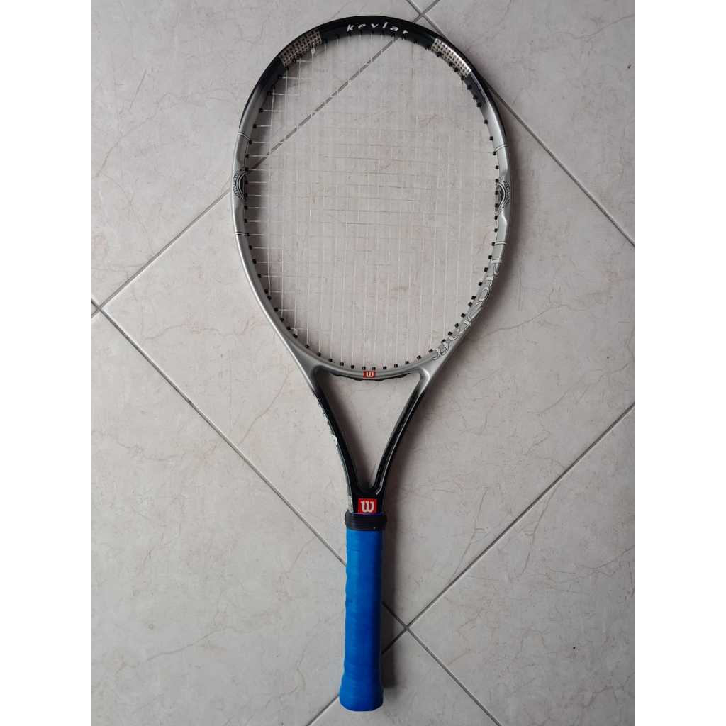 Raket Tenis Wilson Pro Staff Kevlar OS & Power Rage Original