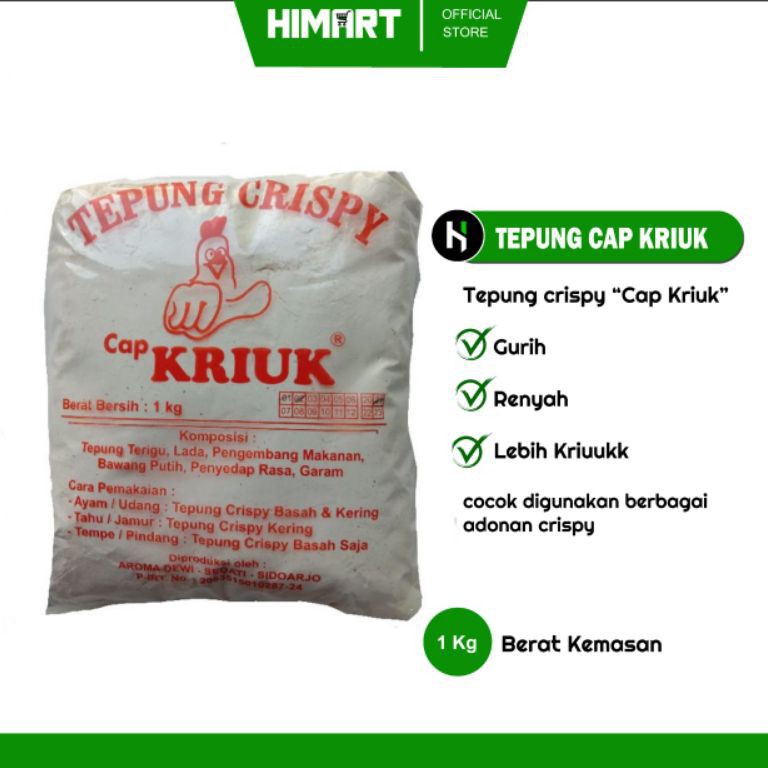 

53 [Himart]Tepung Crispy Cap Kriuk Jumbo 56