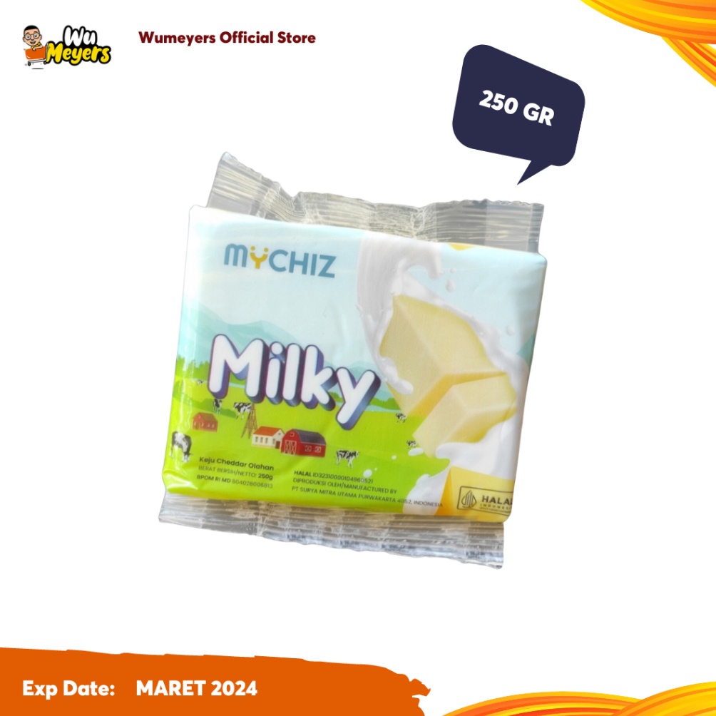 

Past!! Murah Keju Mychiz Milky Keju Parut 250gr [HARGA 3 PCS] Produk Trend