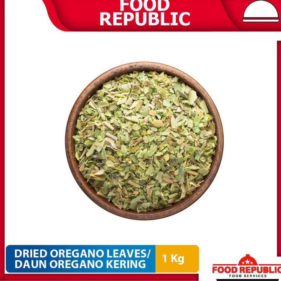 

St0k B4nyak Dried Oregano Leaves 1 Kg Daun Oregano Kering Halal Topping Makanan Asli Stock Terupdate