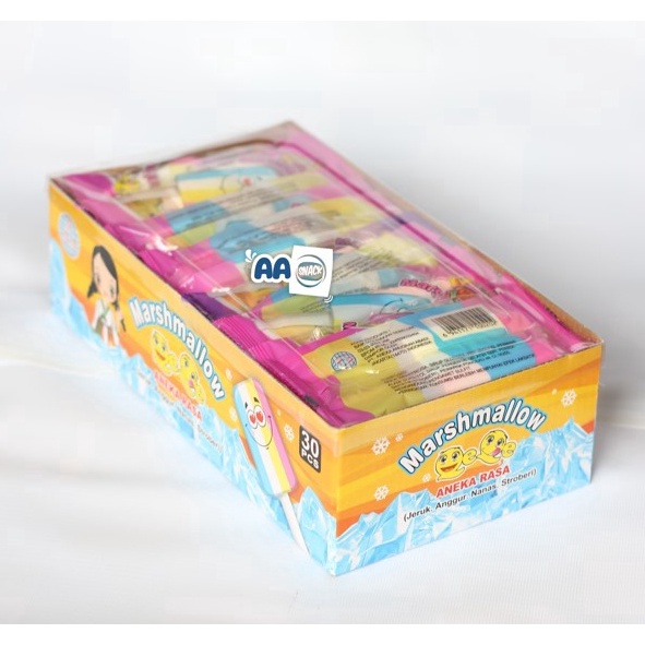 

B@u MARSHMALLOW BENTUK ICE CREAM ANEKA ISI 30 [300]