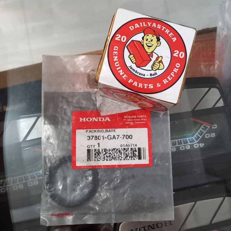 PACKING BASE SIL TUTUP TANGKI ASTREA PRIMA GRAND LEGENDA SUPRA X 100 ORI 37801-GA7-700