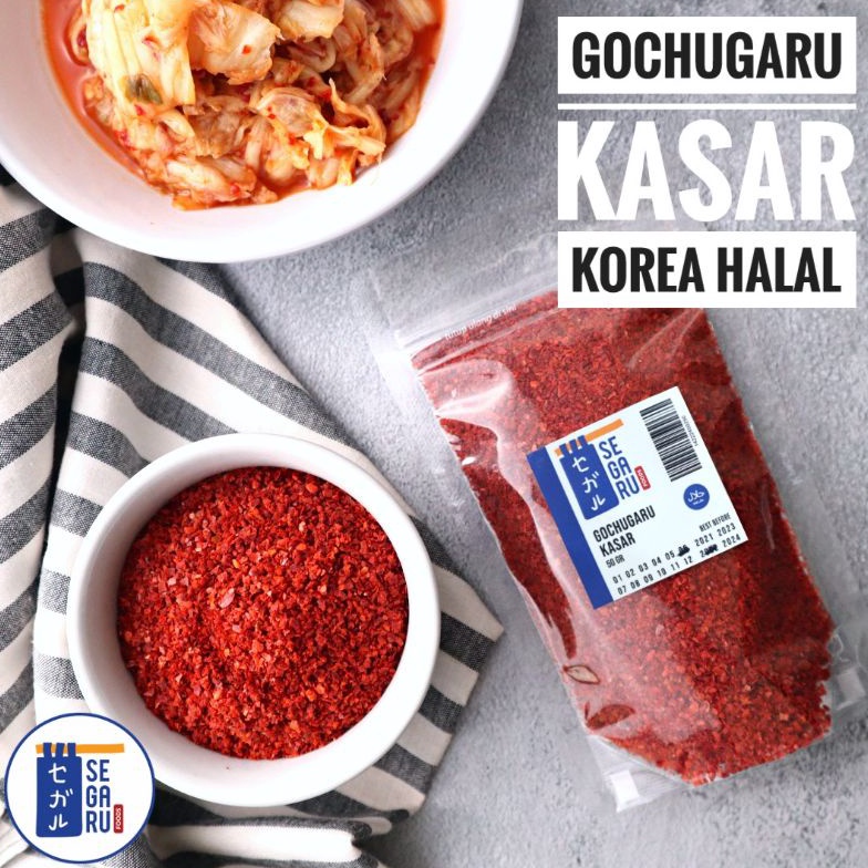 

COD Gochugaru Cabe Bubuk Kasar Korea Kimchi Halal 50 Gr 7n0uy