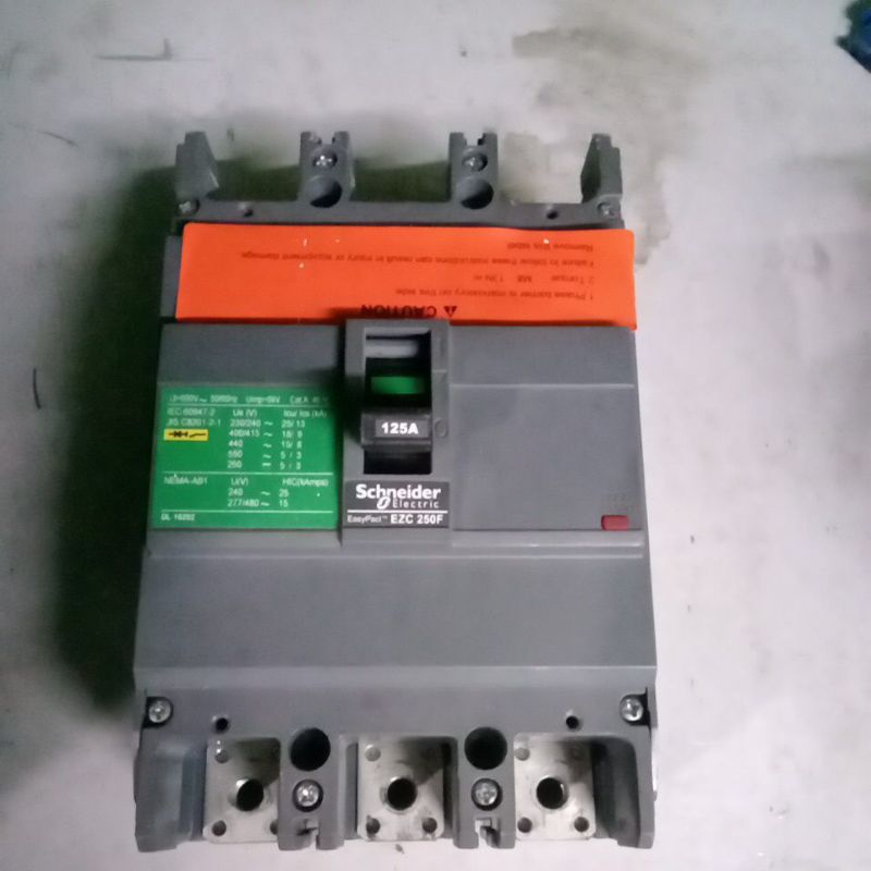 Mccb ezc 250f 3100A/125A/160A/200A/225A/ 250A  original