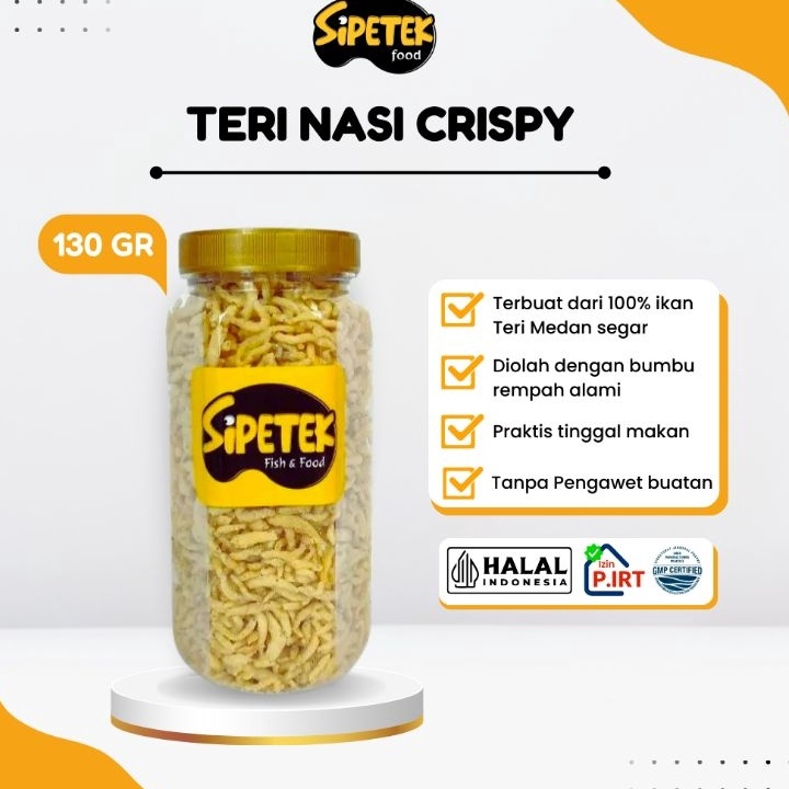 

MODEL SBS322 Teri Nasi/Medan Crispy Toples