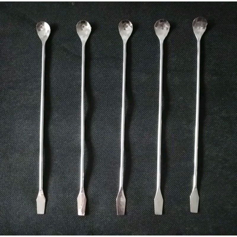 sendok pengaduk, batang pengaduk spatula pengaduk stainless