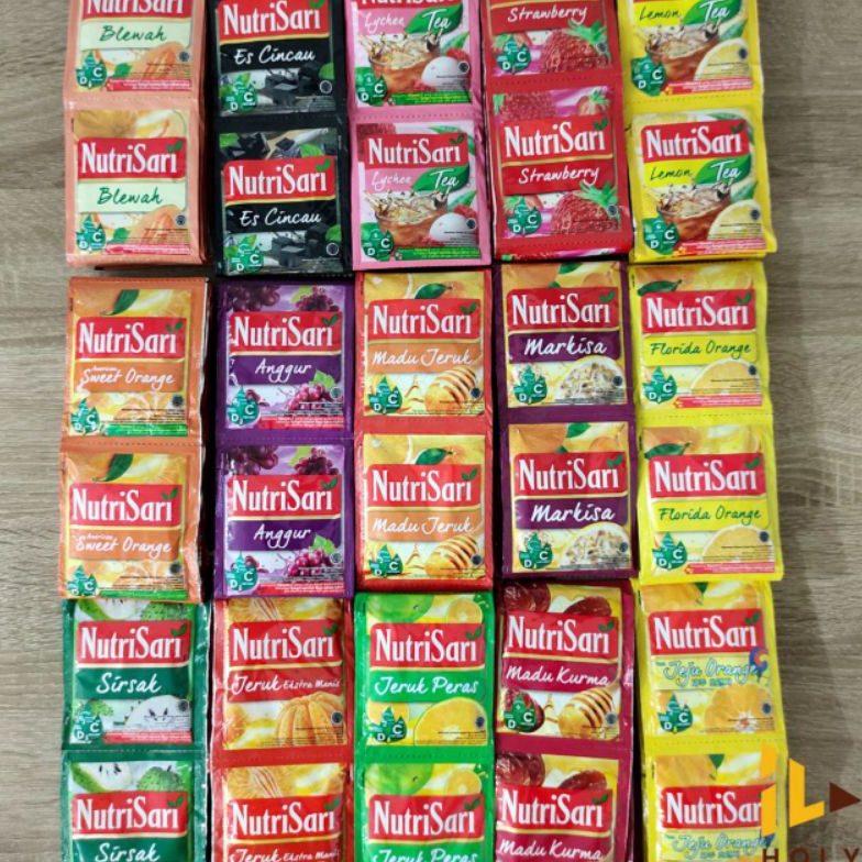 

Seller!! Nutrisari All Variant Renteng Isi 10 Sachet 48