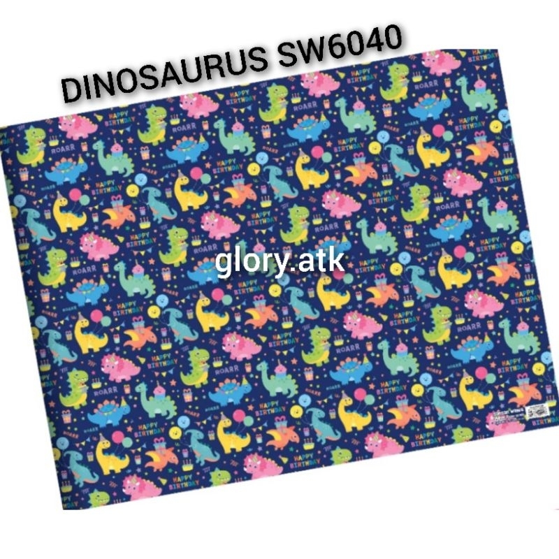 

KERTAS KADO SANSAN WAWA/SANWA DINOSAURUS SW6040