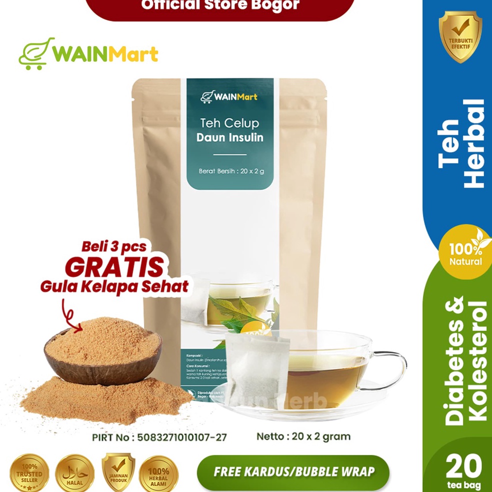 

Big S4le ANTI DIABETES !!! Teh Daun Insulin Diabetes dan Anti-Kanker [106]