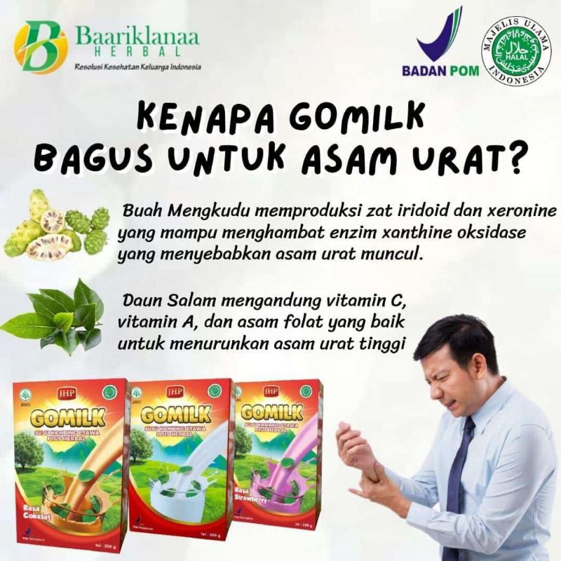 

Gomilk Susu Kambing Etawa Plus Herbal