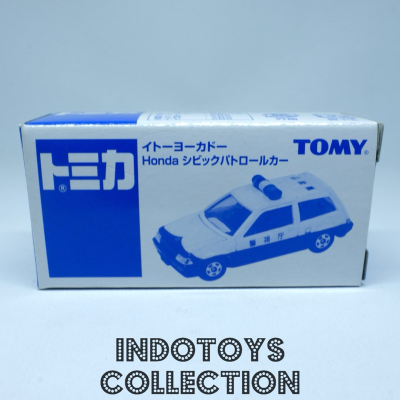 Tomica ~ Honda Civic Wonder 3door Police Diecast