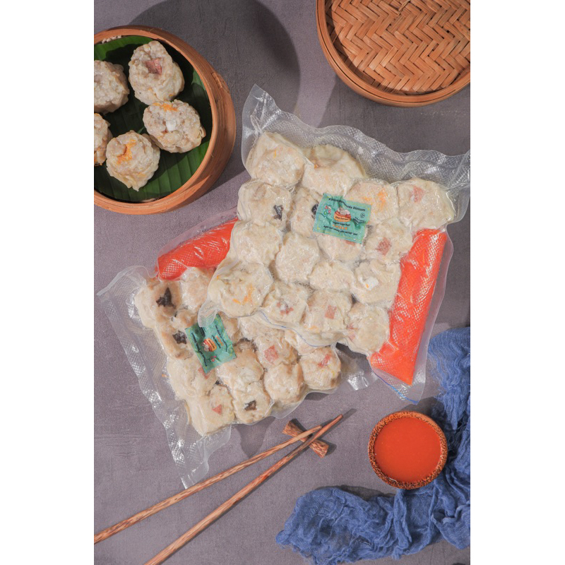 

(KHUSUS KIRIM LUAR KOTA) ONO DIMSUM | DIMSUM VAKUM TOPPING MIX ISI 20 PCS