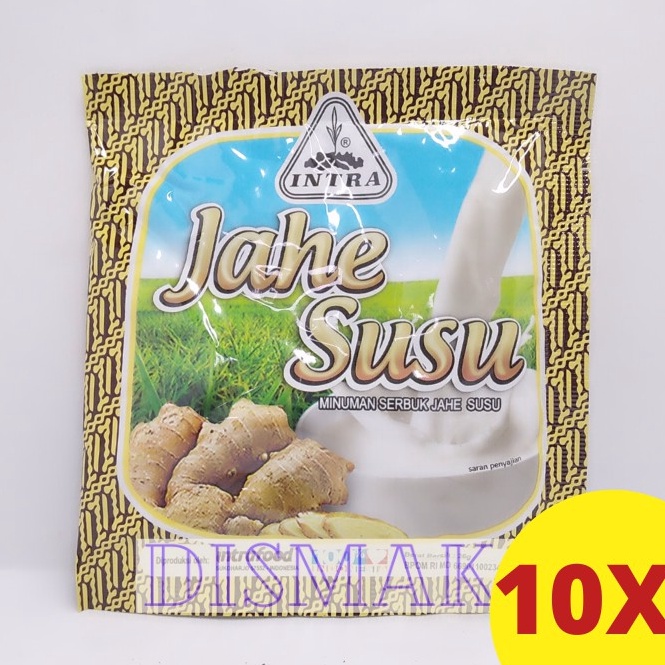 

40 Intra Jahe Susu 10 Sachet Dijual Murah