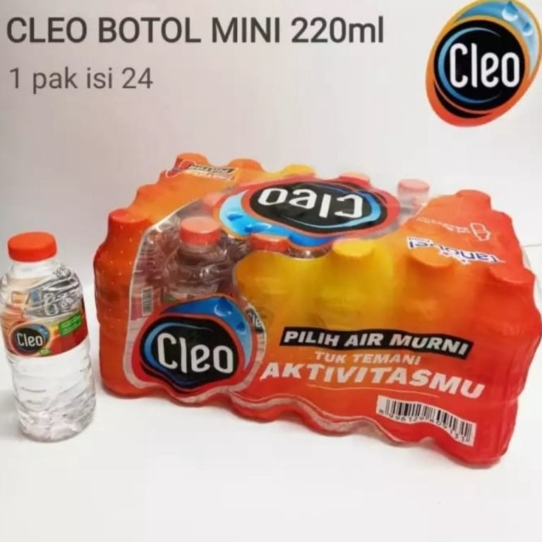 

✥ Cleo Air Mineral Botol 220ml 3564