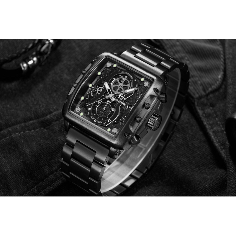 BISA COD ,,Jam Tangan Pria Evans Jayden 9550 Original Chronograph Aktif