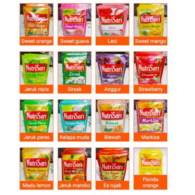 

[✮O70$] NutriSari 1rtg 10sachet Super Murah