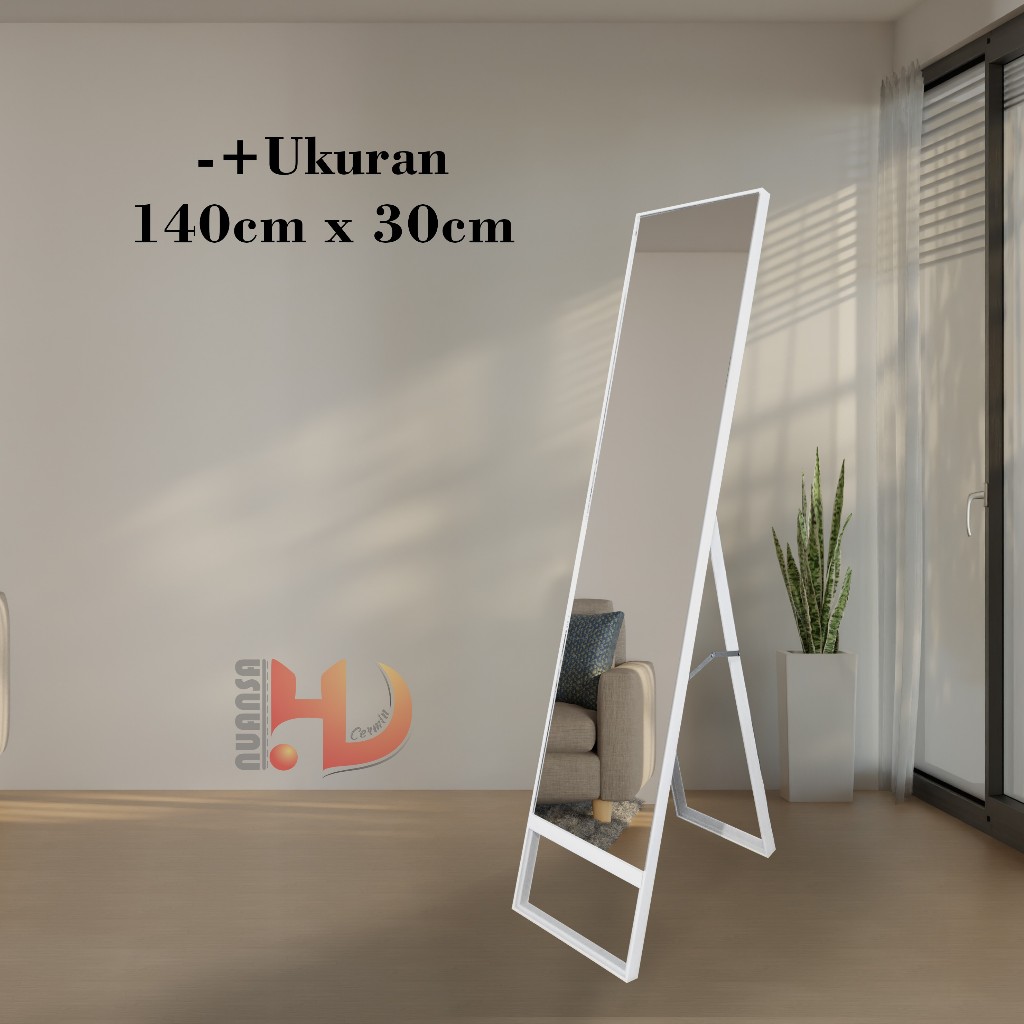 STANDING MIRROR FULL BODY KOTAK - STANDING MIRROR - CERMIN BADAN - CERMIN BERDIRI