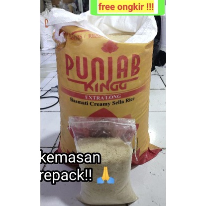 

modelTipe KPK226 Beras basmati punjab kingg 5kg kemasan Eceran/ Repack!!