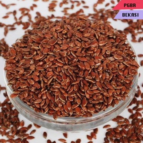 

[✪D20$] FLAX SEEDS 1 KG / Brown Flax Seed 1 Kg / ORGANIC FLAX SEEDS BROWN 1 KG - BIJI RAMI 1 KG GROSIR - Flax seeds Coklat - Biji Rami Premium Impor Terbaru