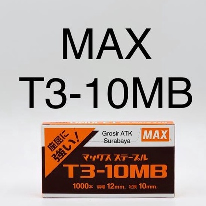 

COD ISI STAPLES Gun Tacker MAX T3-10MB / T3 10MB Original Asli d97jz