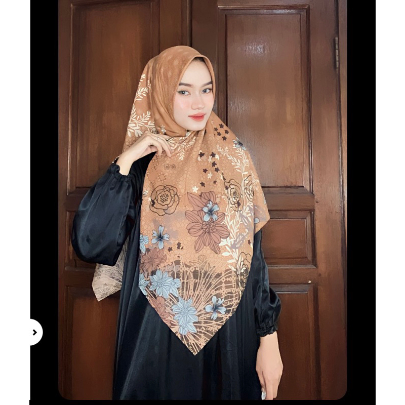 KERUDUNG UMAMA SYARI ZIPPER /SEGIEMPAT JUMBO SLETING UMAMA LOGO BESI