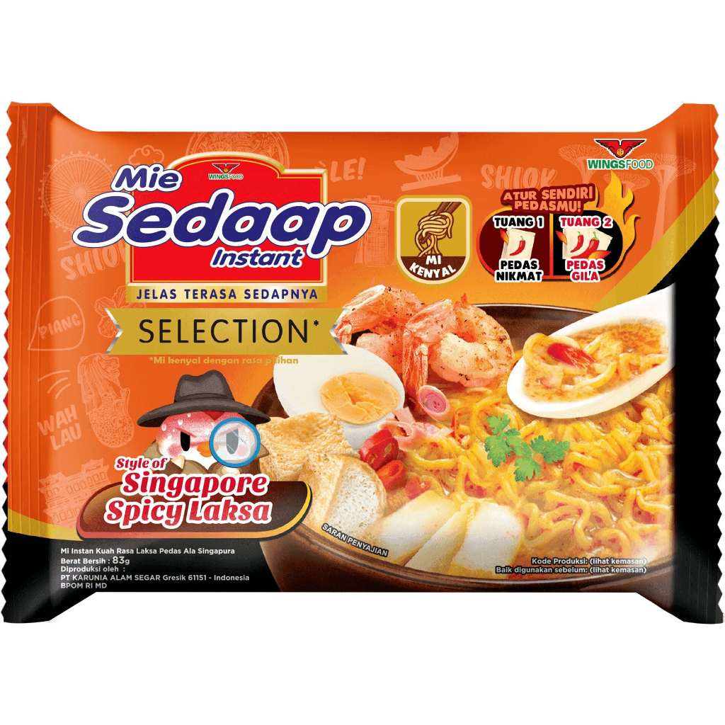 

Mie Sedaap Kuah Selection Singapore Spicy Laksa