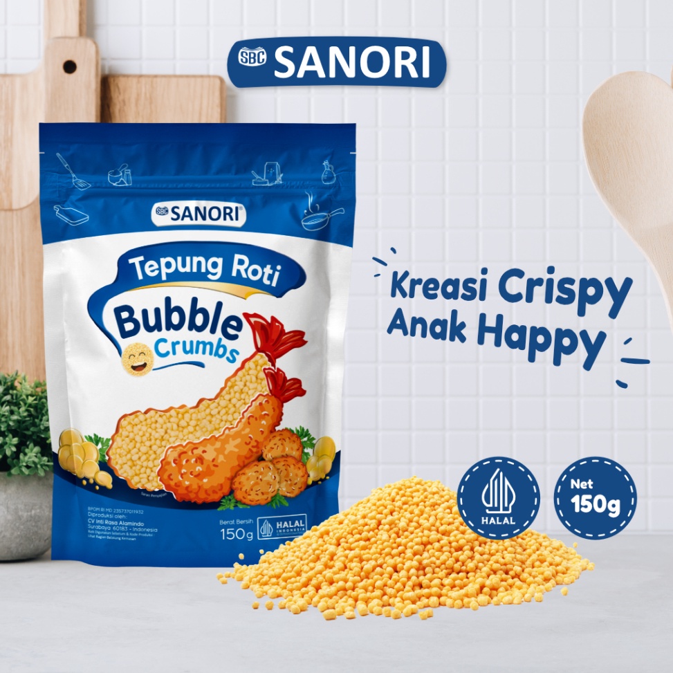 

SP62 SBC SANORI Tepung Roti Bubble Crumbs Murah └(՞