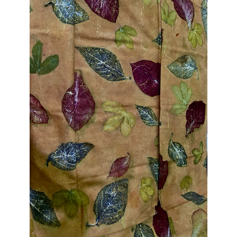 Kain batik ecoprint Katun