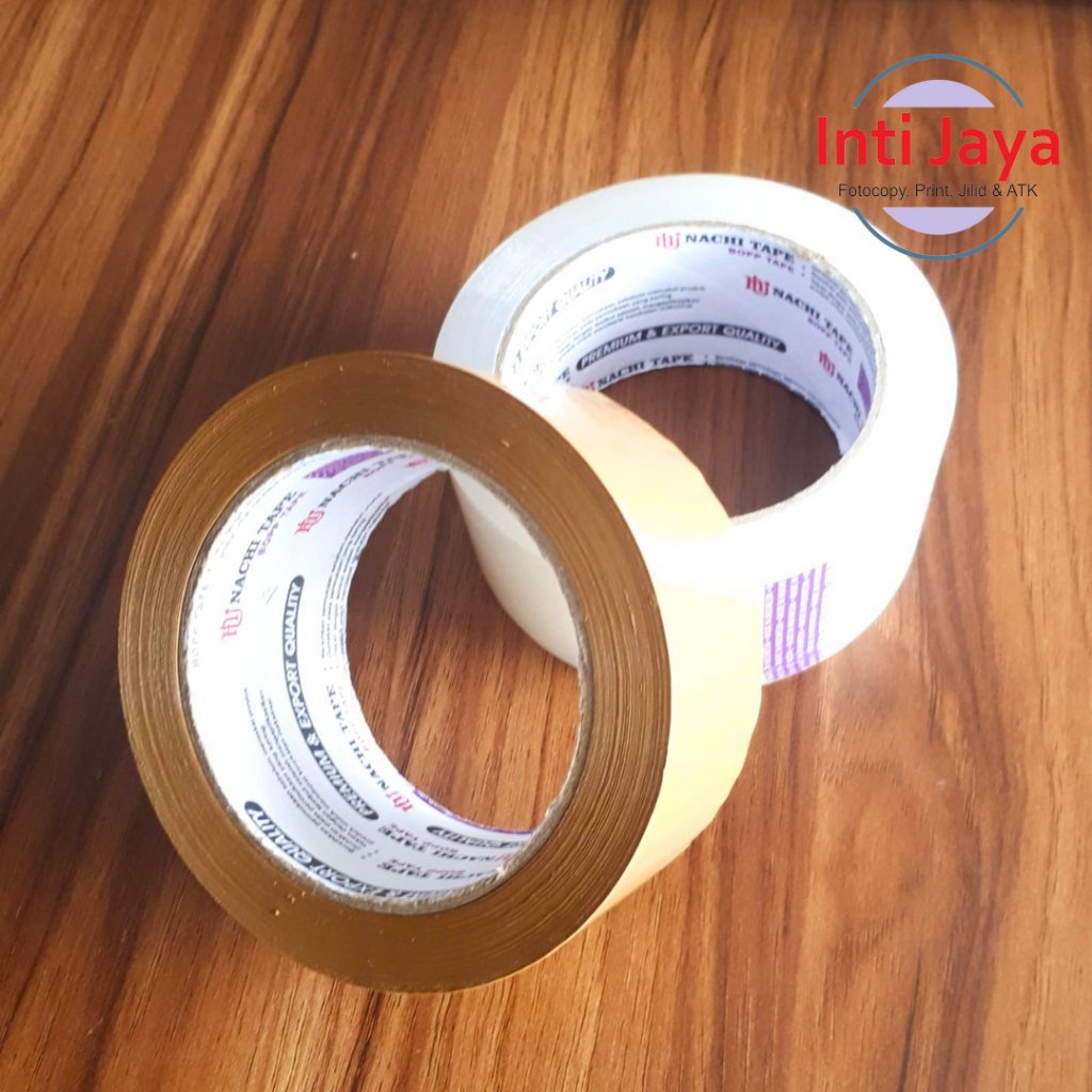 

Lakban bening celotape coklat OPP 2inch