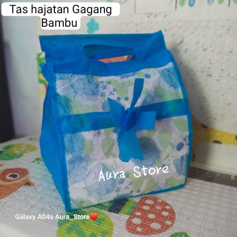 

Tas Berkat Tas Hajatan Gagang Bambu Uk 20x20x28 / LUSIN