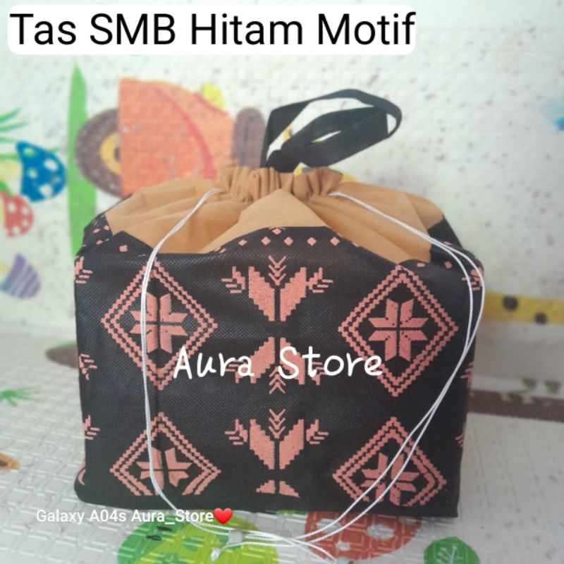 

TAS HAJATAN SMB HITAM MOTIF uk.20x20x28cm / lusin