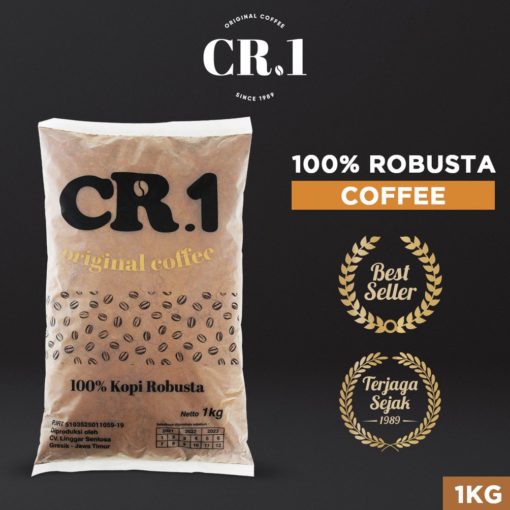 

CR1 Coffee - Kopi Bubuk Cr1 Kemasan 1Kg Super Promo